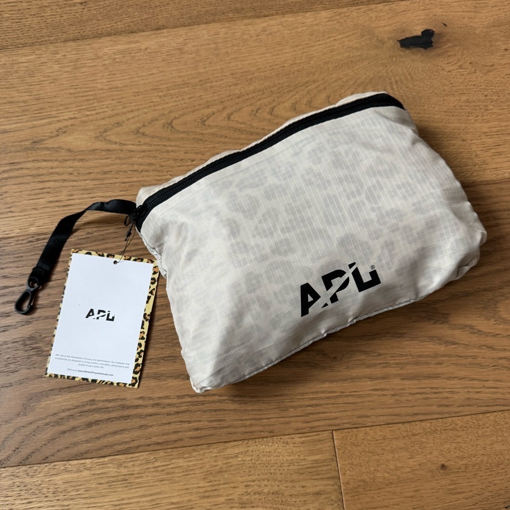 APL All-Purpose Packable Backpack - Leopard Print & Black - NWT